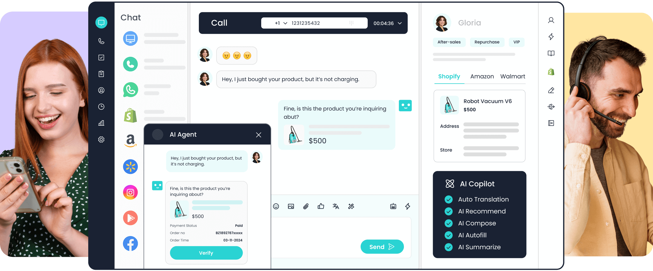 ALT : Sobot All-in-One AI Contact Center Solution