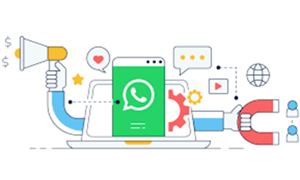 WhatsApp high engagement rate