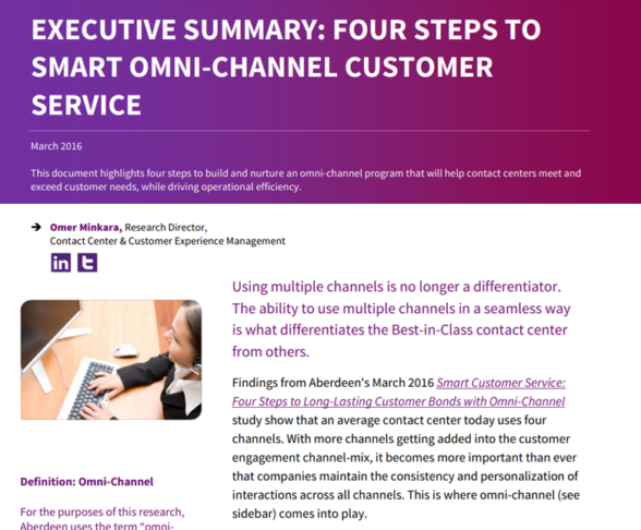 4 steps to smart omnichannel customer service