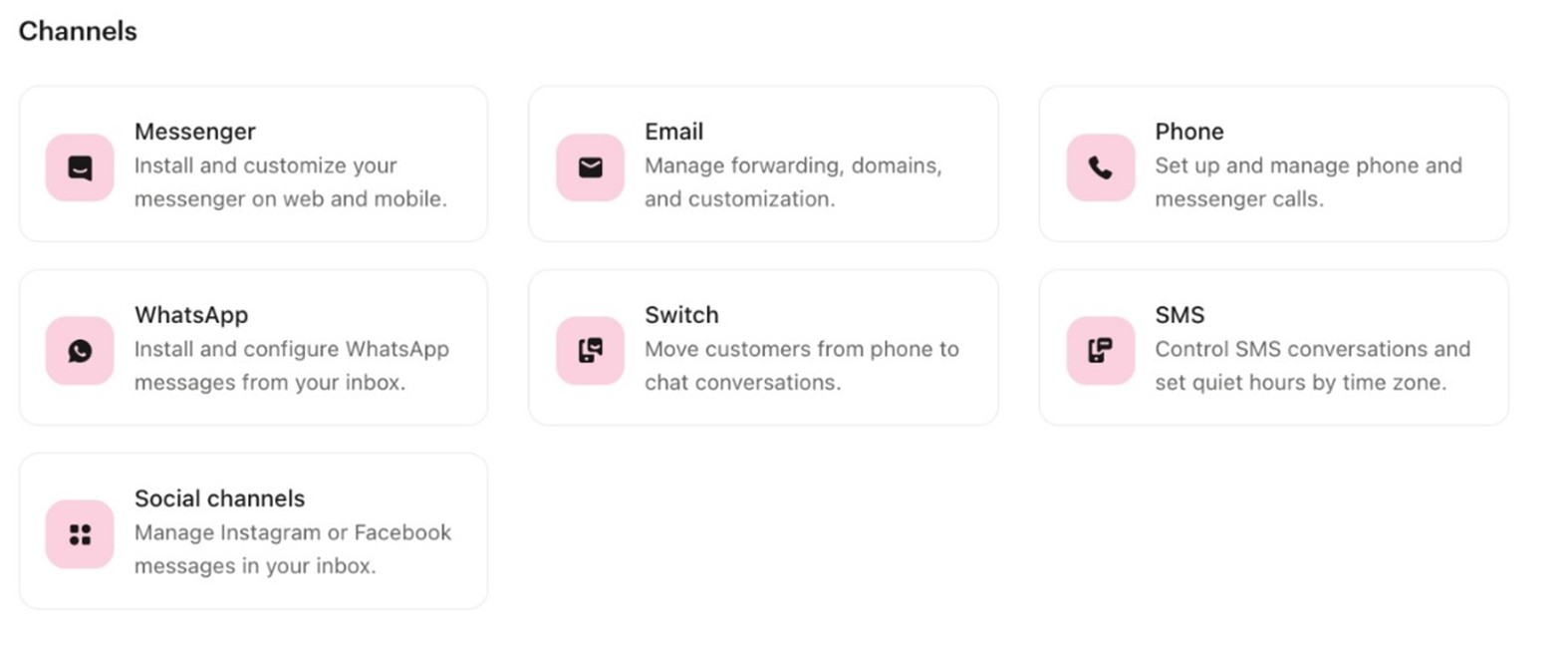 Customer Engagement Channels